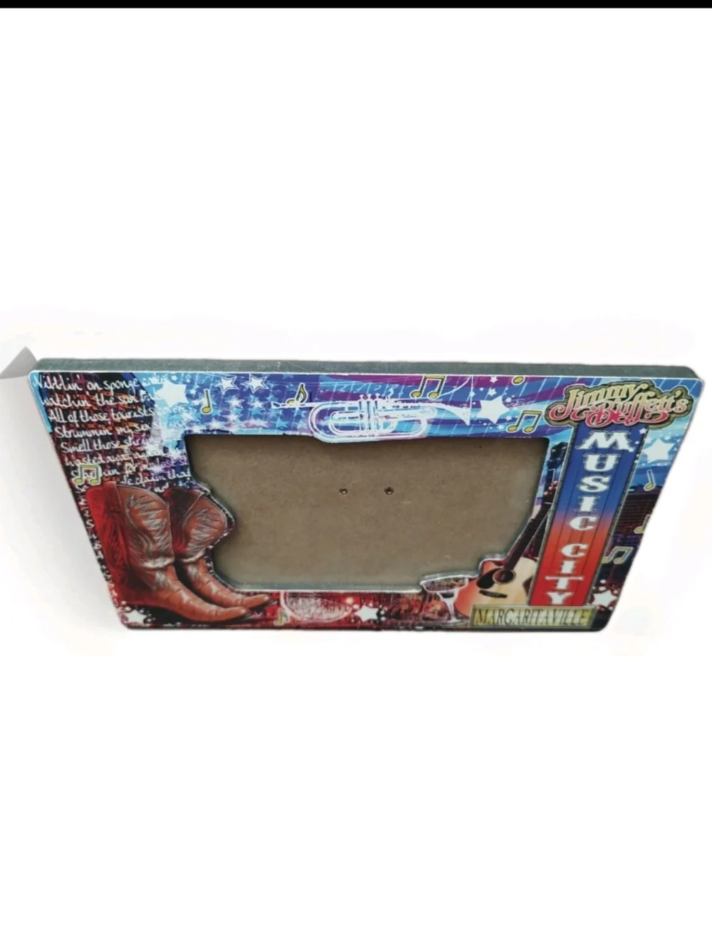 Jimmy Buffett Margaritaville “Music City” Picture Frame Country Design
